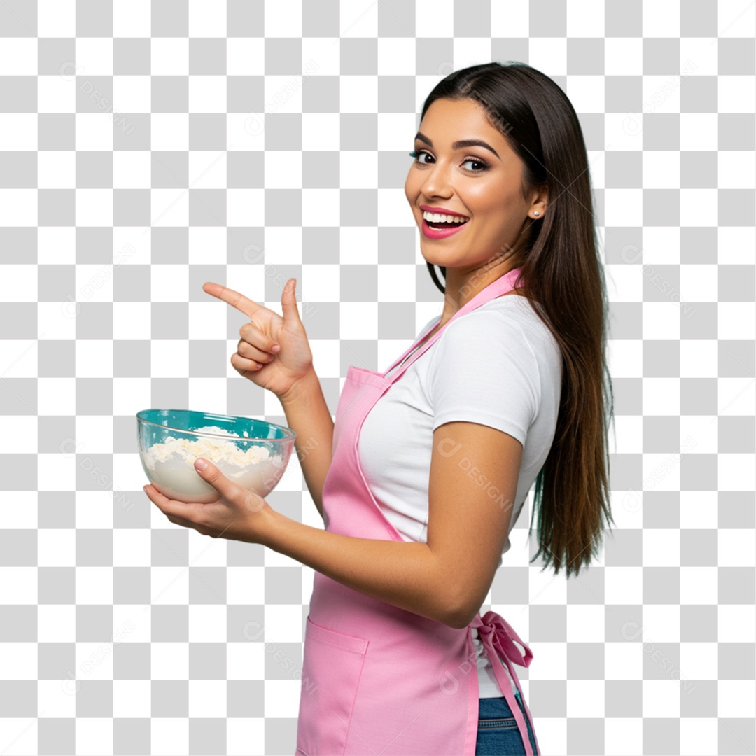 Confeiteira Boleira PNG Transparente