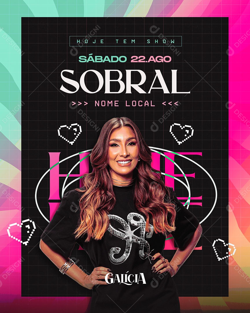Sobral Galícia Social Media PSD Editável