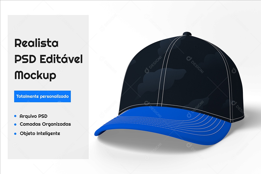 Mockup De Bonè PSD Editável