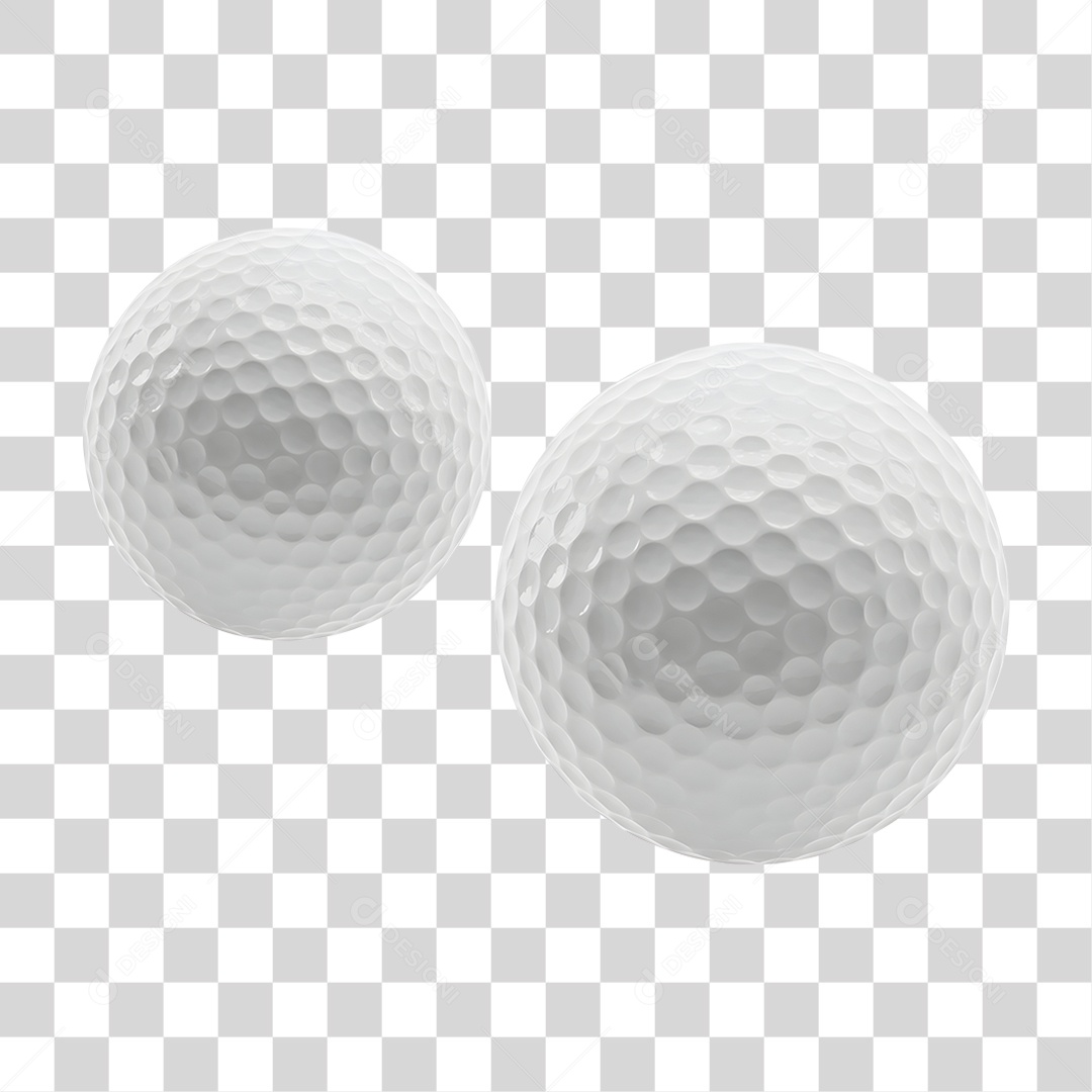 Bola de Golfe PNG Transparente