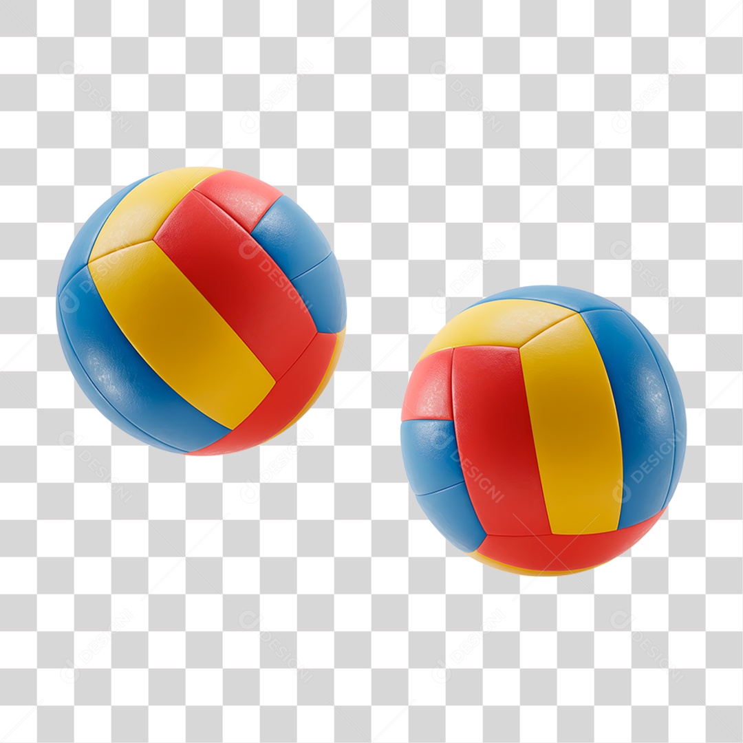 Bolas de Vôlei PNG Transparente