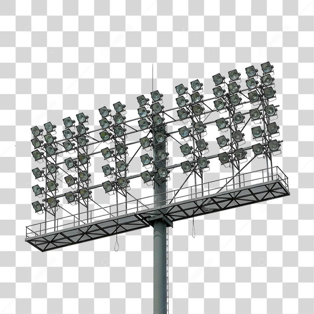 Luzes de Estádio PNG Transparente