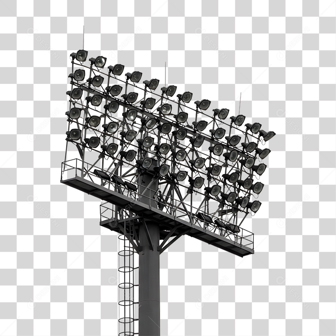Luzes de Estádio PNG Transparente