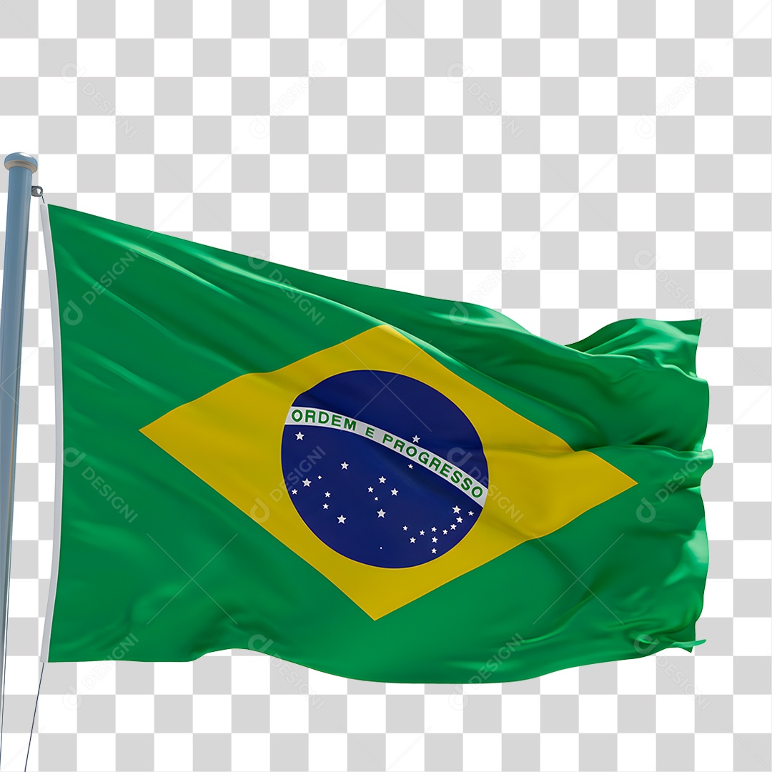 Bandeira do Brasil PNG Transparente