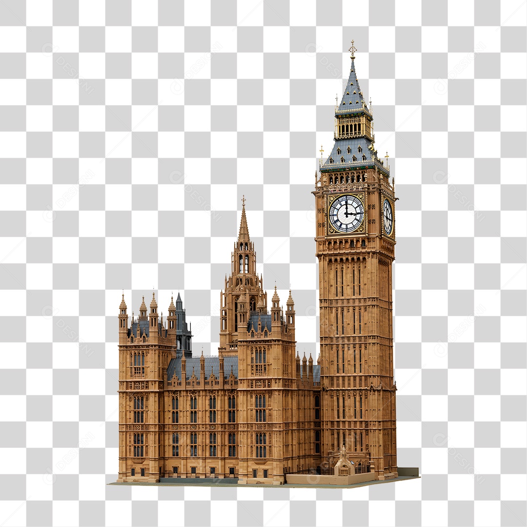 Big Ben de Londres PNG Transparente