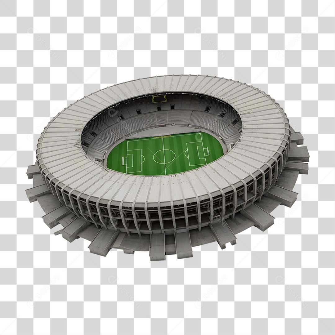 Estádio de Futebol PNG Transparente