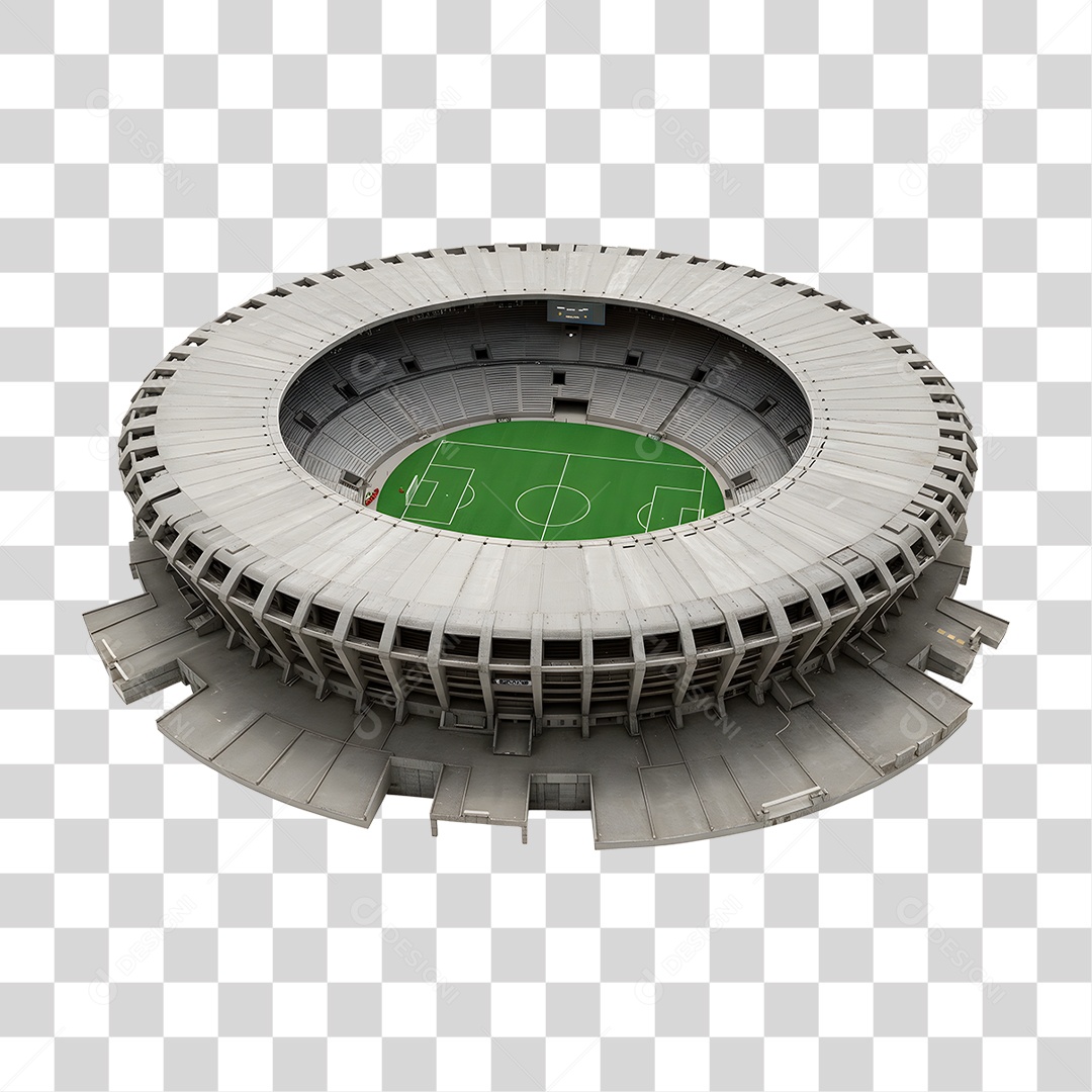 Estádio de Futebol PNG Transparente