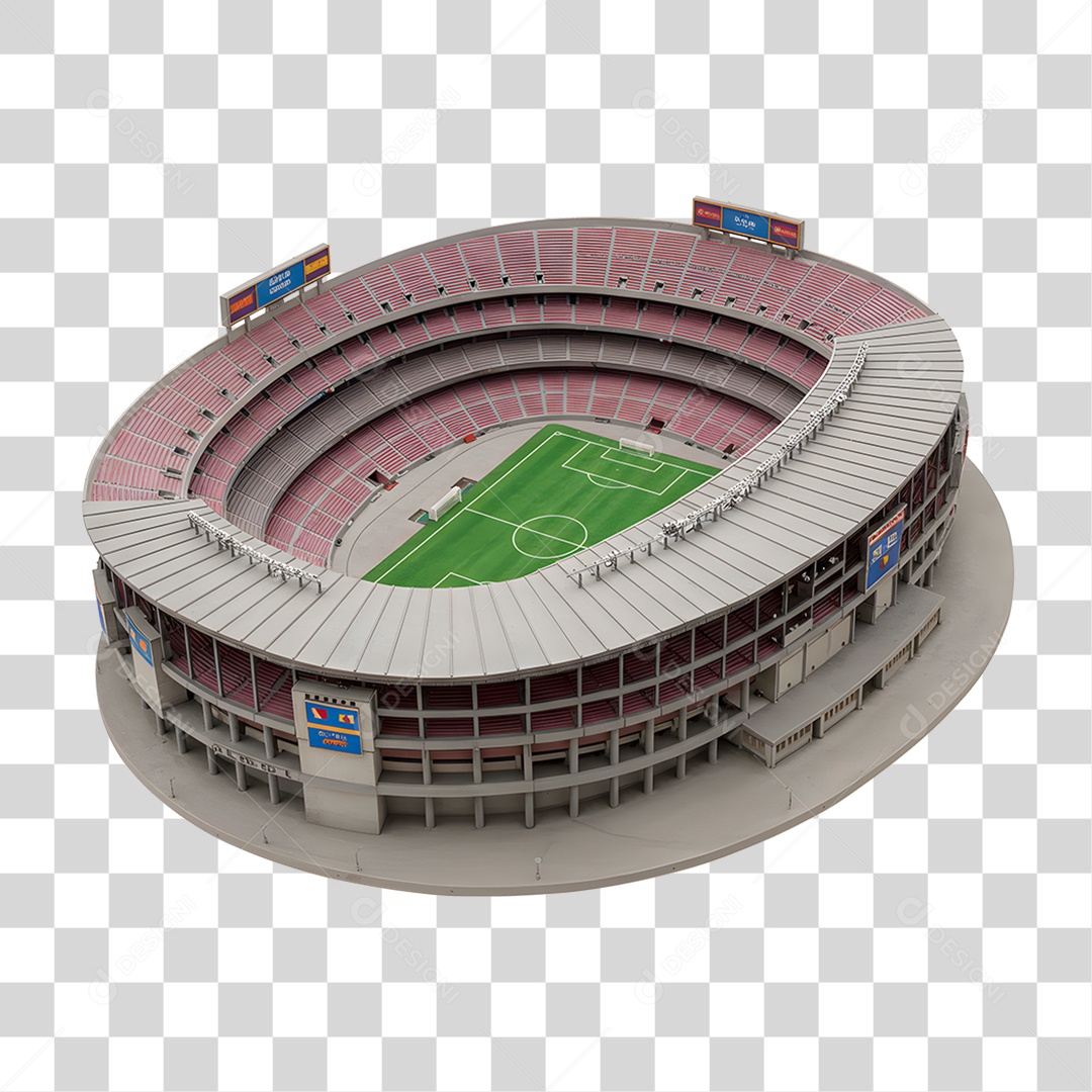 Estádio de Futebol PNG Transparente