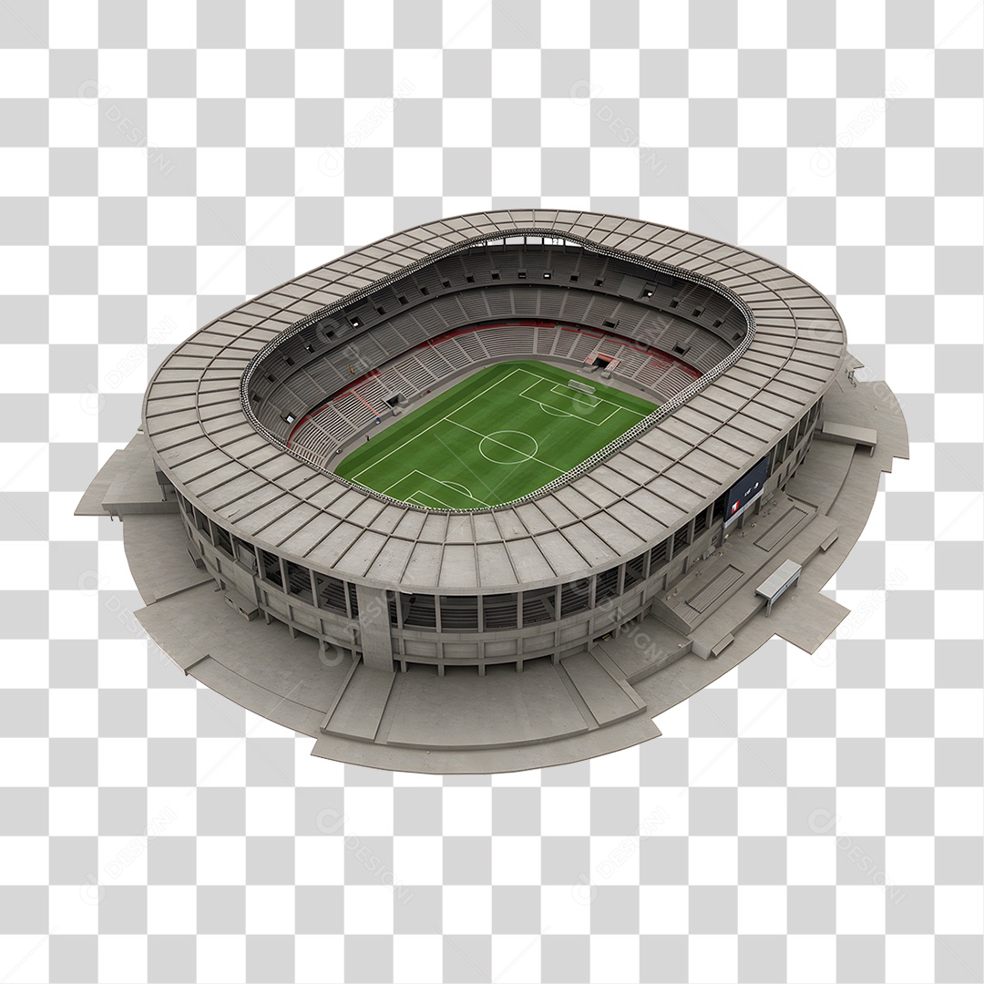 Estádio de Futebol PNG Transparente