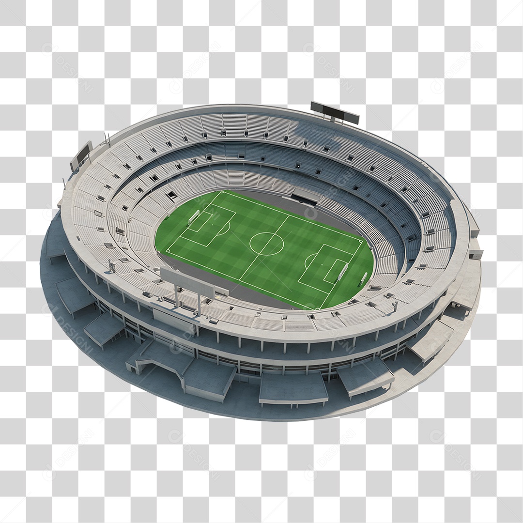Estádio de Futebol PNG Transparente