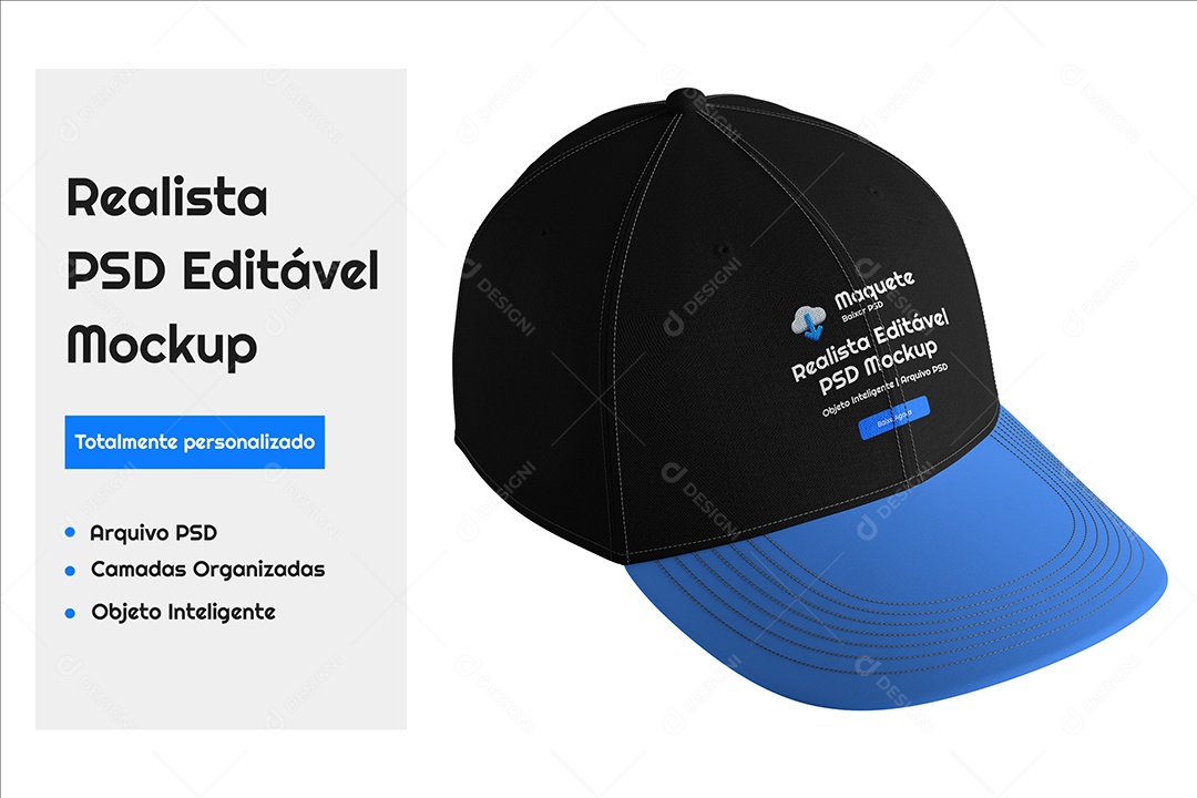 Mockup De Bonè PSD Editável