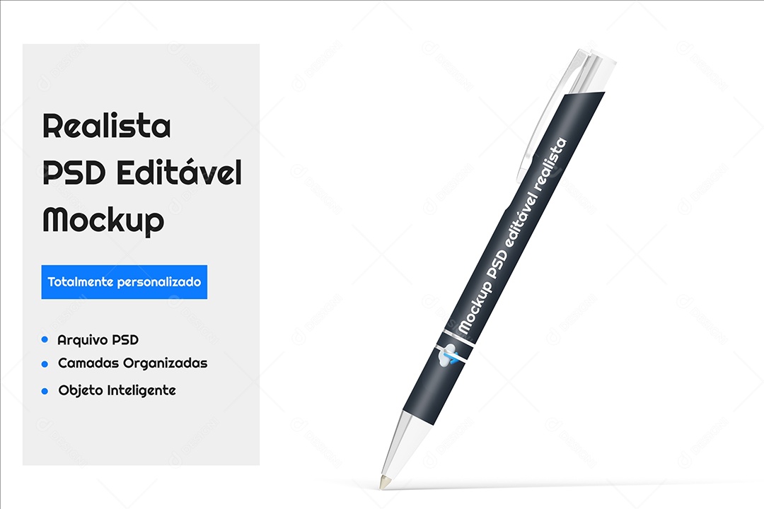 Mockup De Canetas PSD Editável