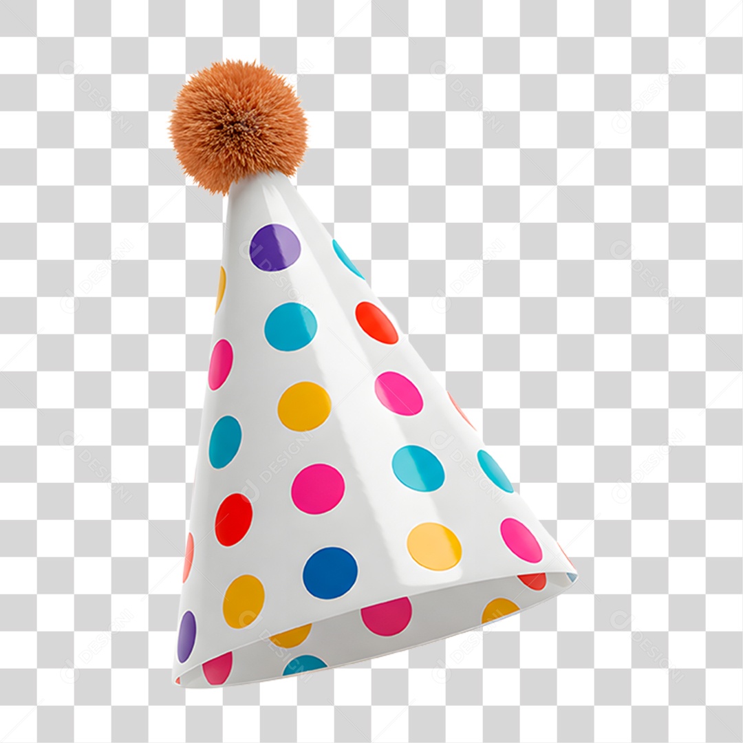 Chapéu de Festa Infantil PNG Transparente