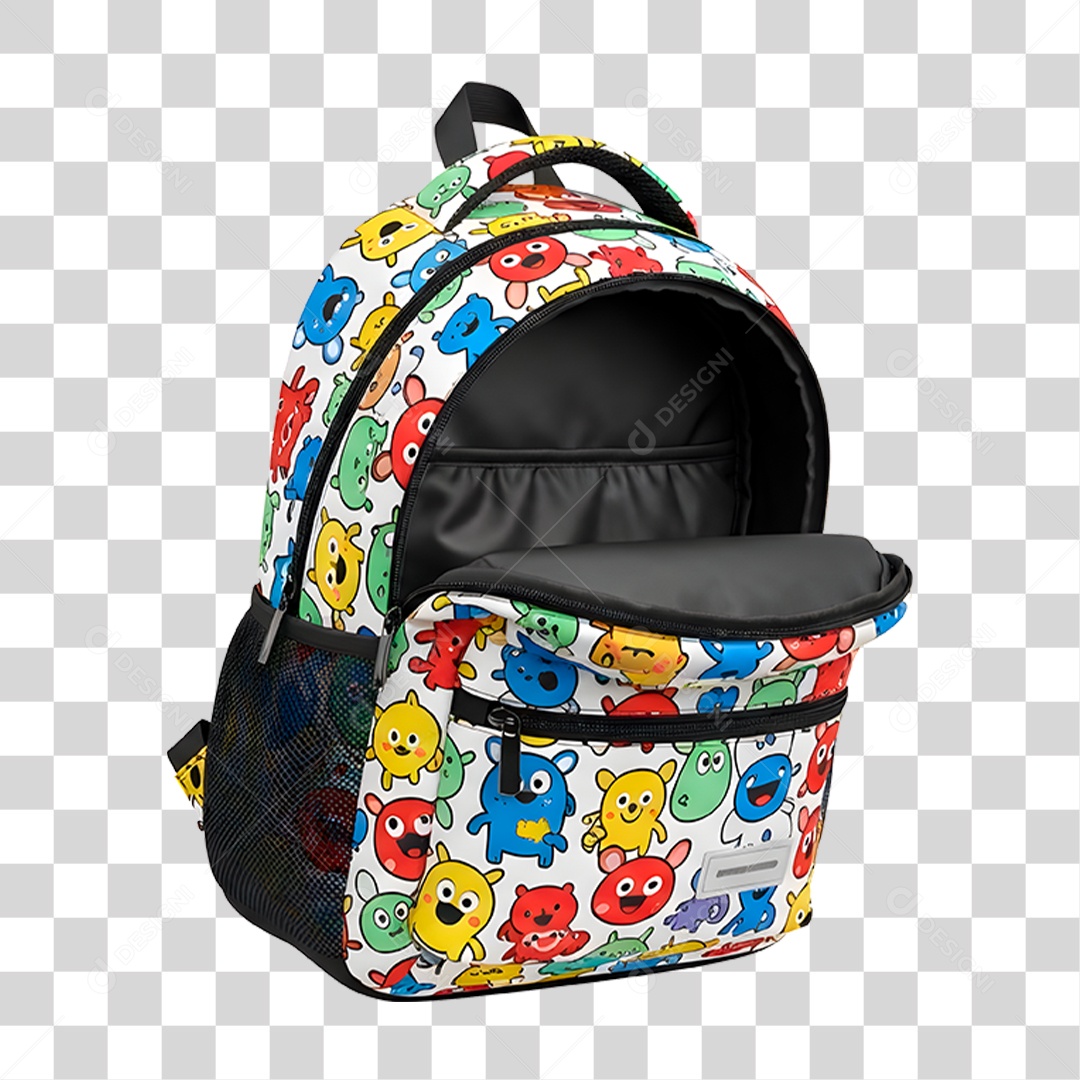 Mochila Infantil PNG Transparente
