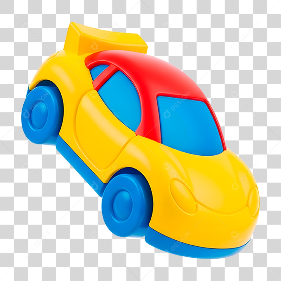 Carro Colorido PNG Transparente