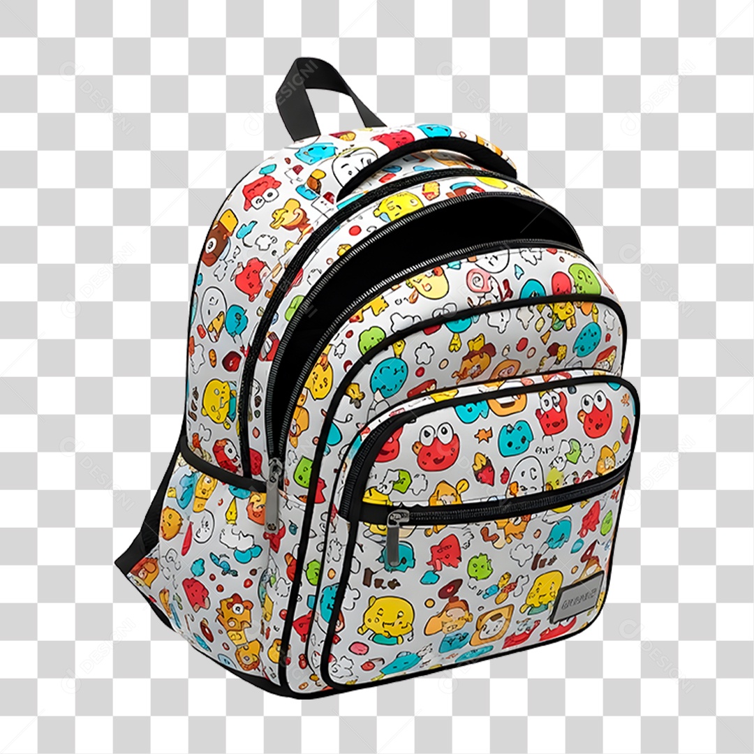 Mochila Infantil PNG Transparente