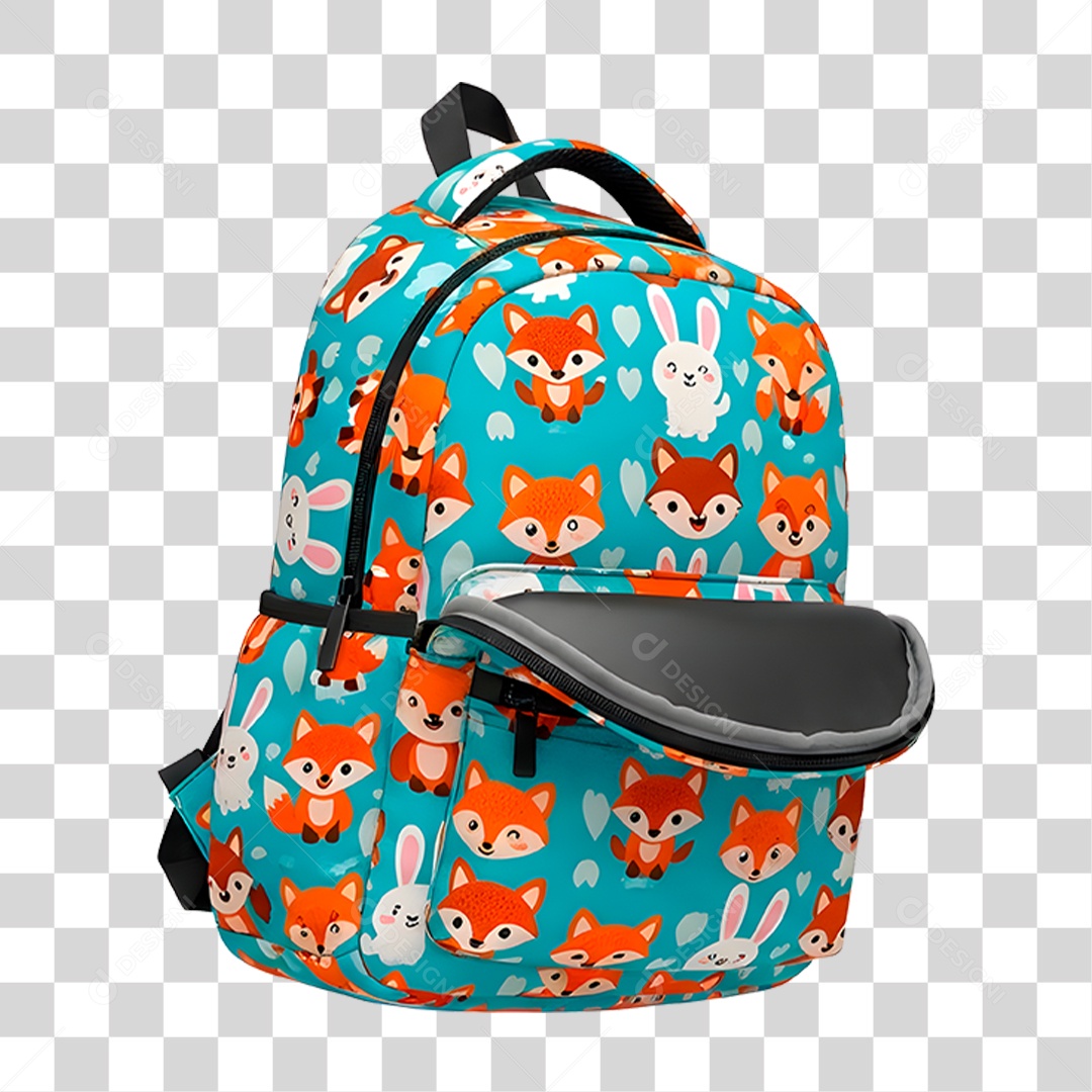 Mochila Infantil PNG Transparente
