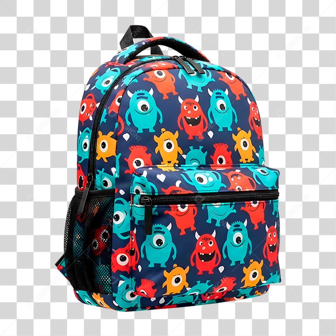 Mochila Infantil PNG Transparente