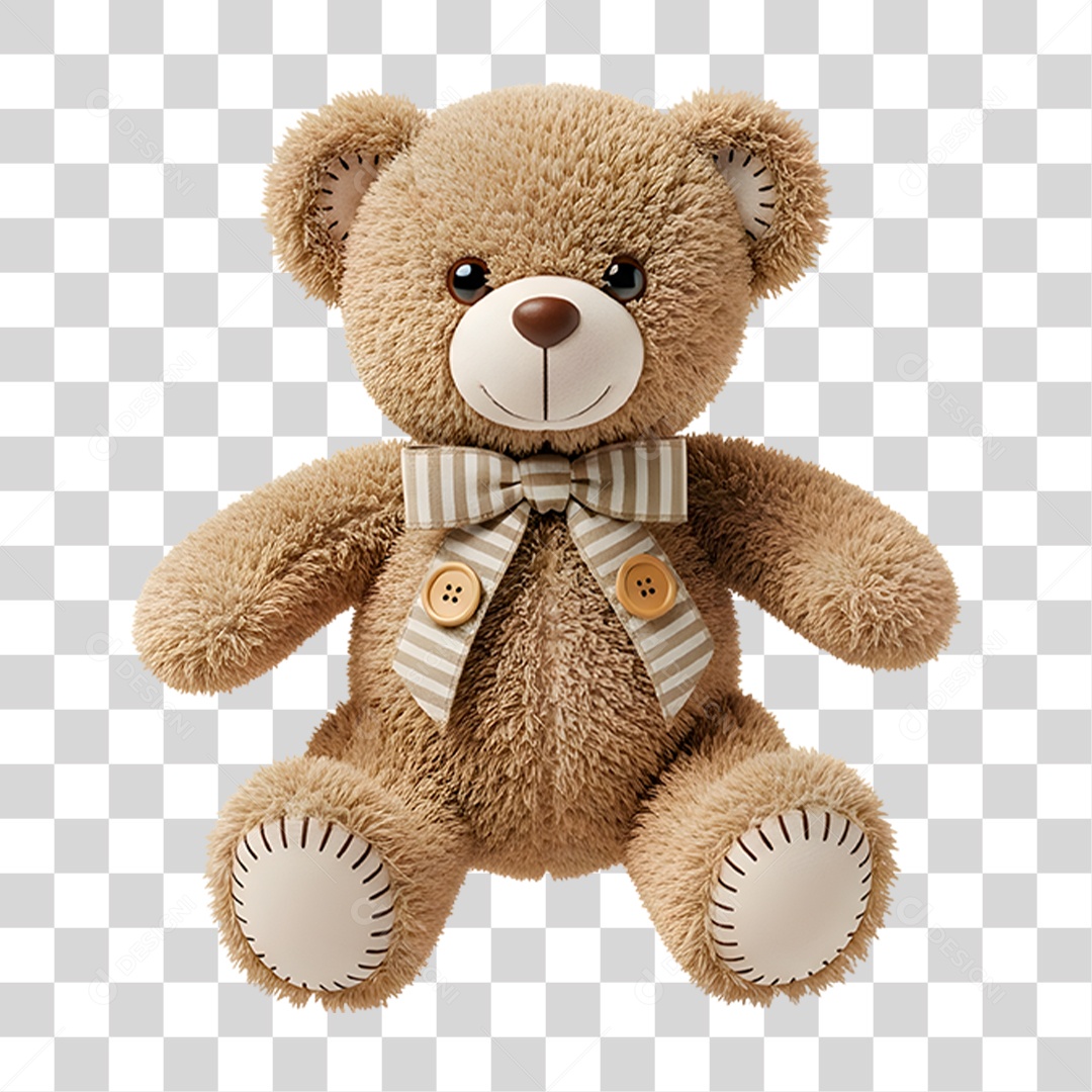 Urso de Pelúcia PNG Transparente