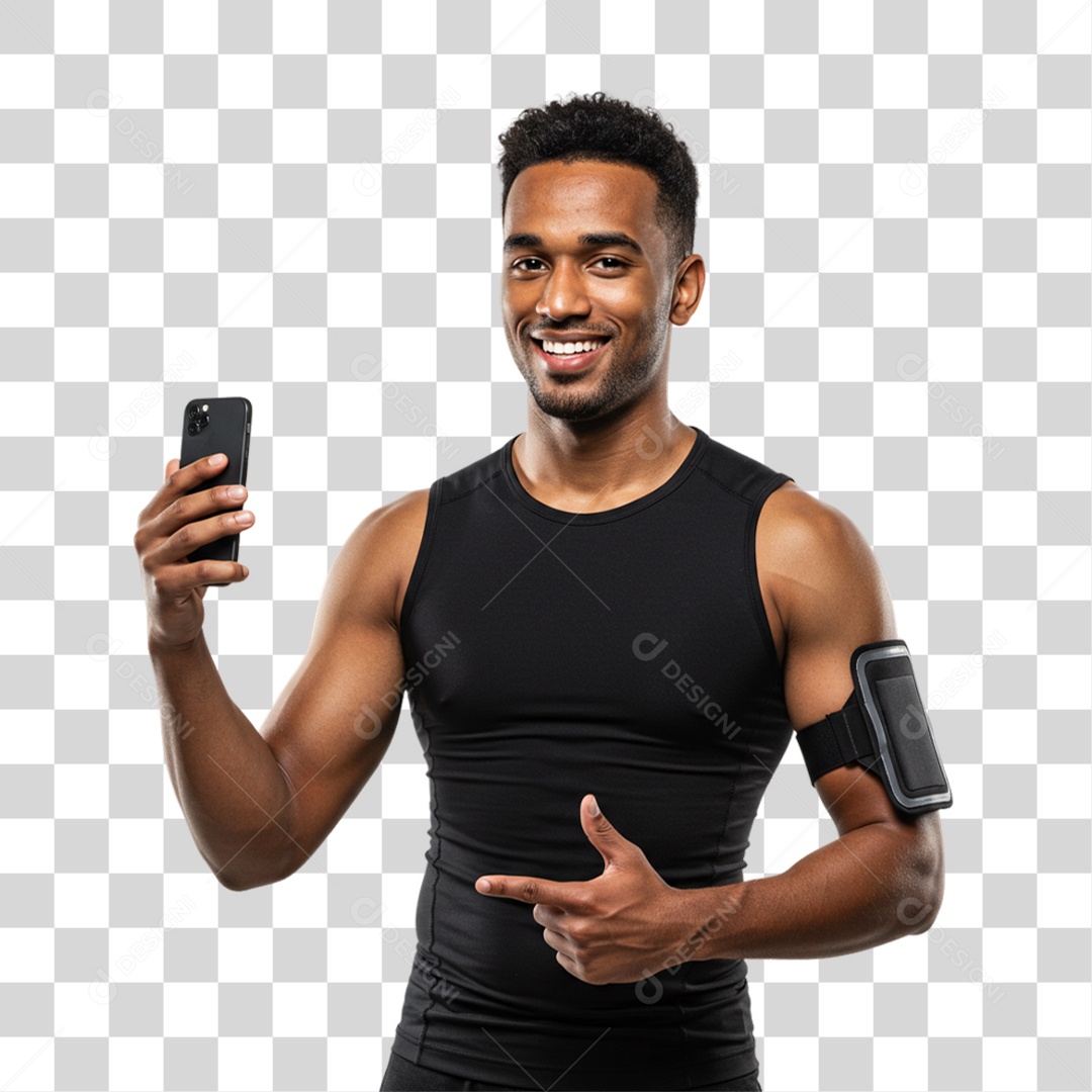 Personal Trainer Academia PNG Transparente