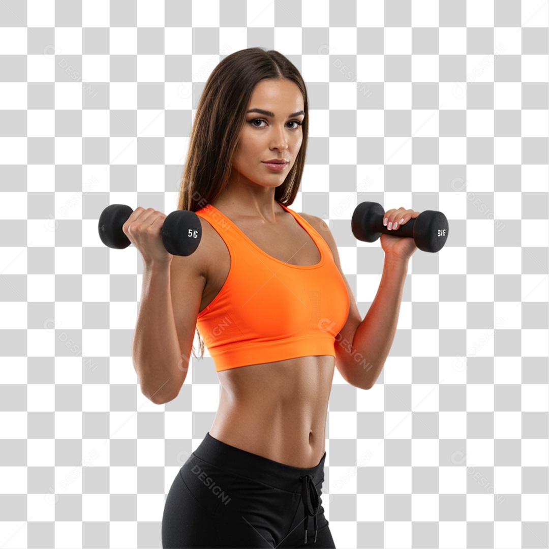 Personal Trainer Academia PNG Transparente