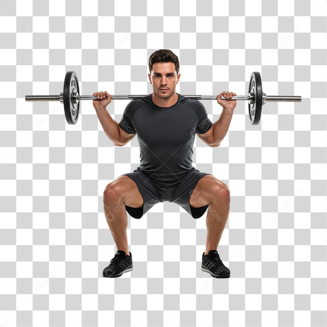 Personal Trainer Academia PNG Transparente