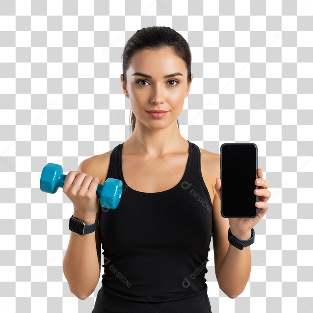 Personal Trainer Academia PNG Transparente