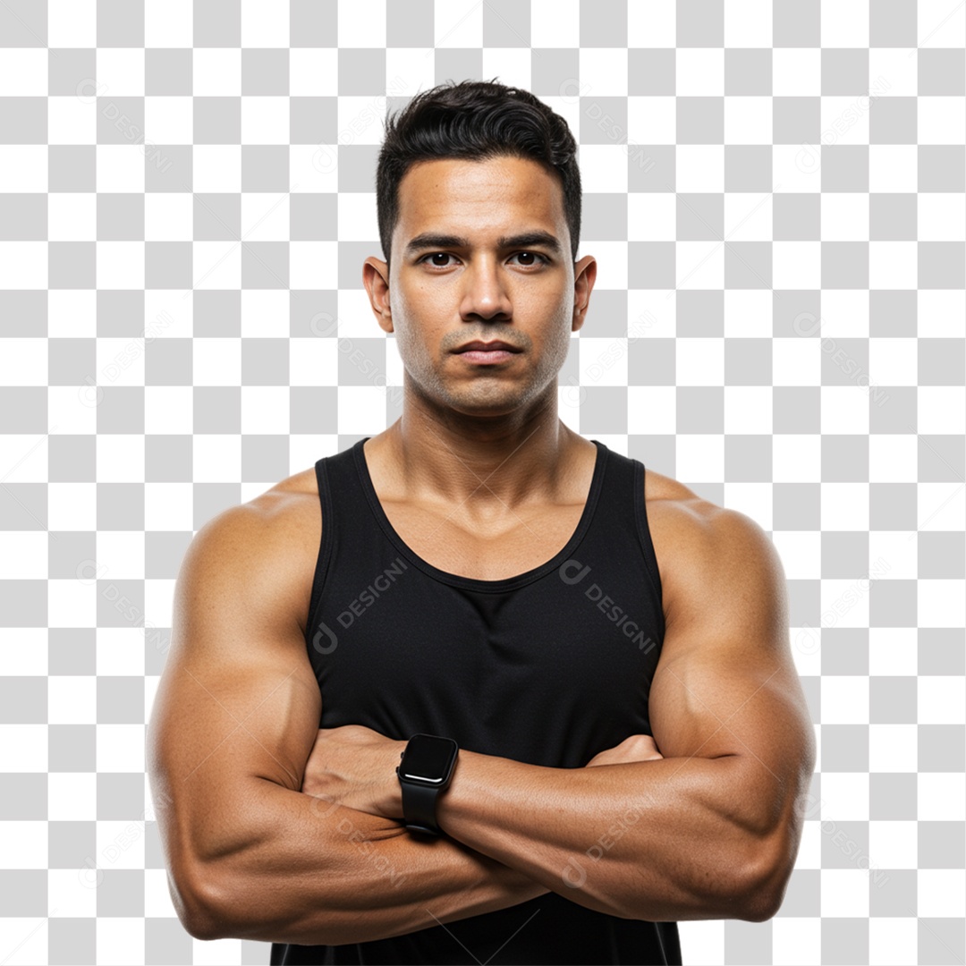 Personal Trainer Academia PNG Transparente