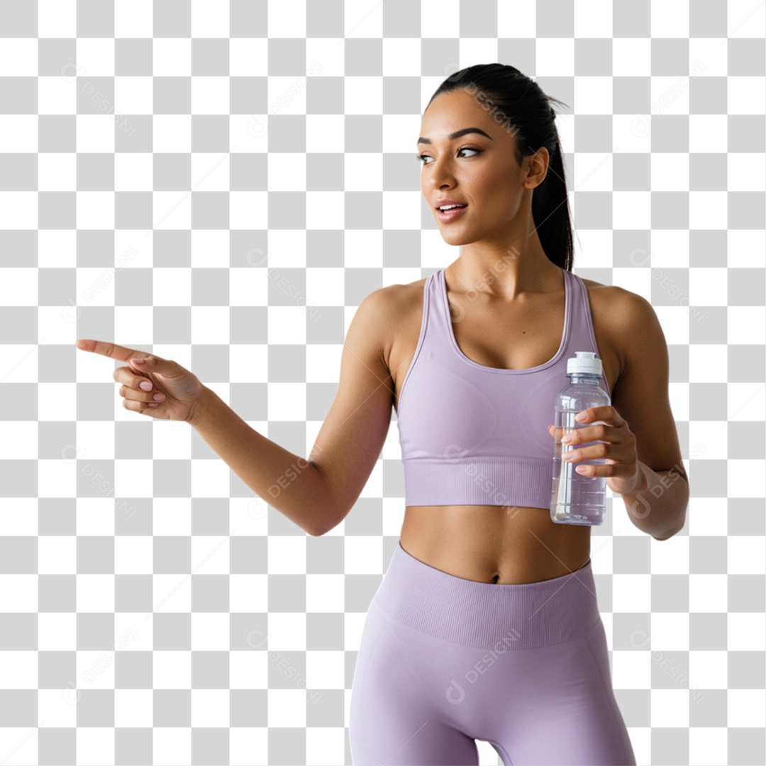 Personal Trainer Academia PNG Transparente