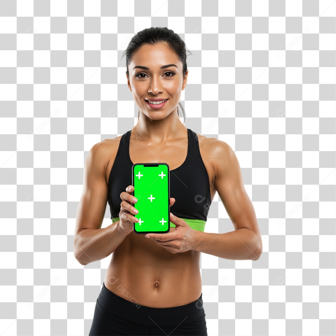 Personal Trainer Academia Chroma Key PNG Transparente