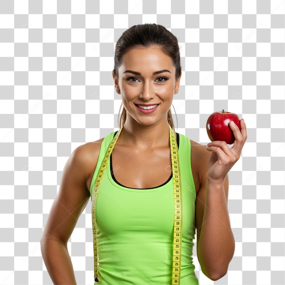 Personal Trainer Academia PNG Transparente
