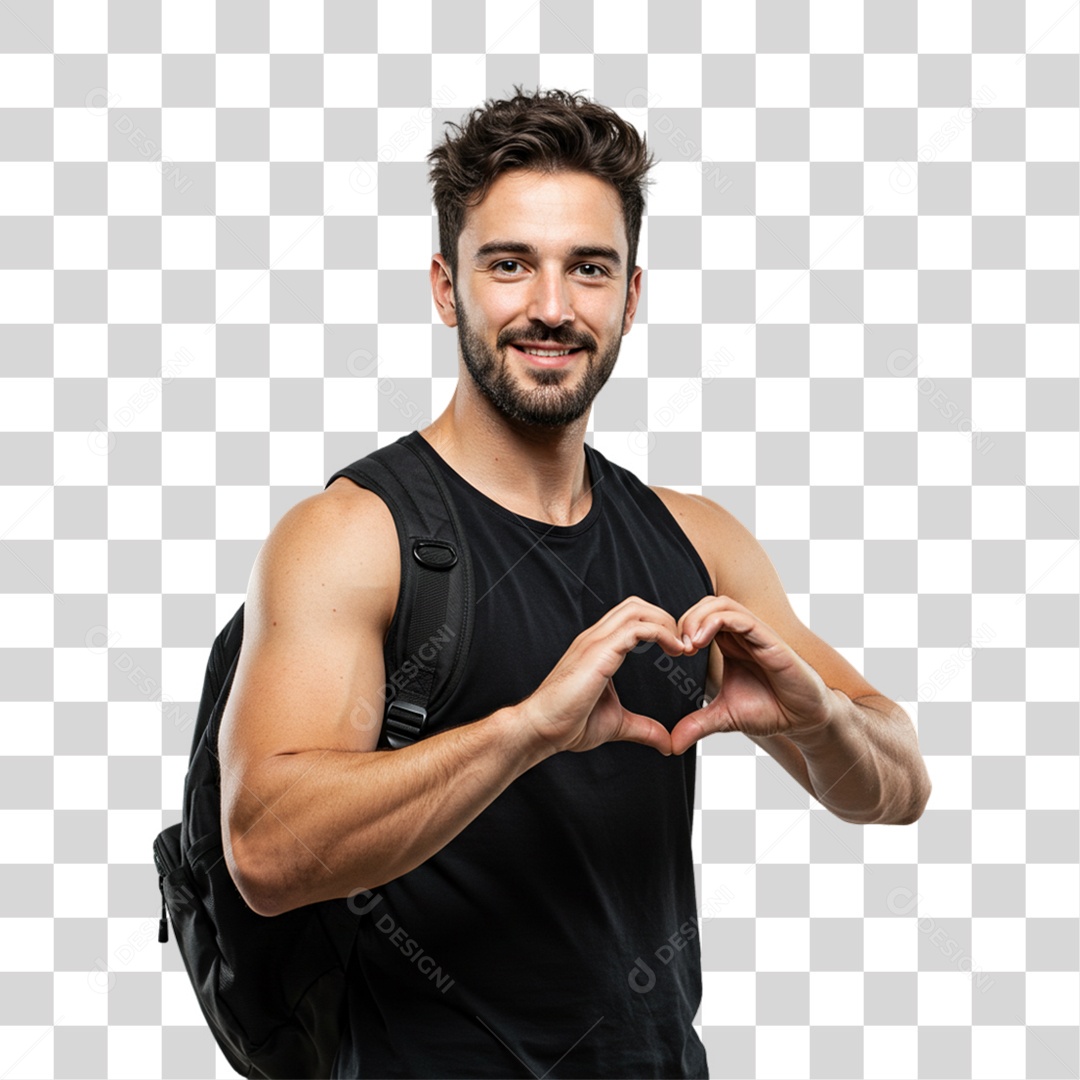 Personal Trainer Academia PNG Transparente