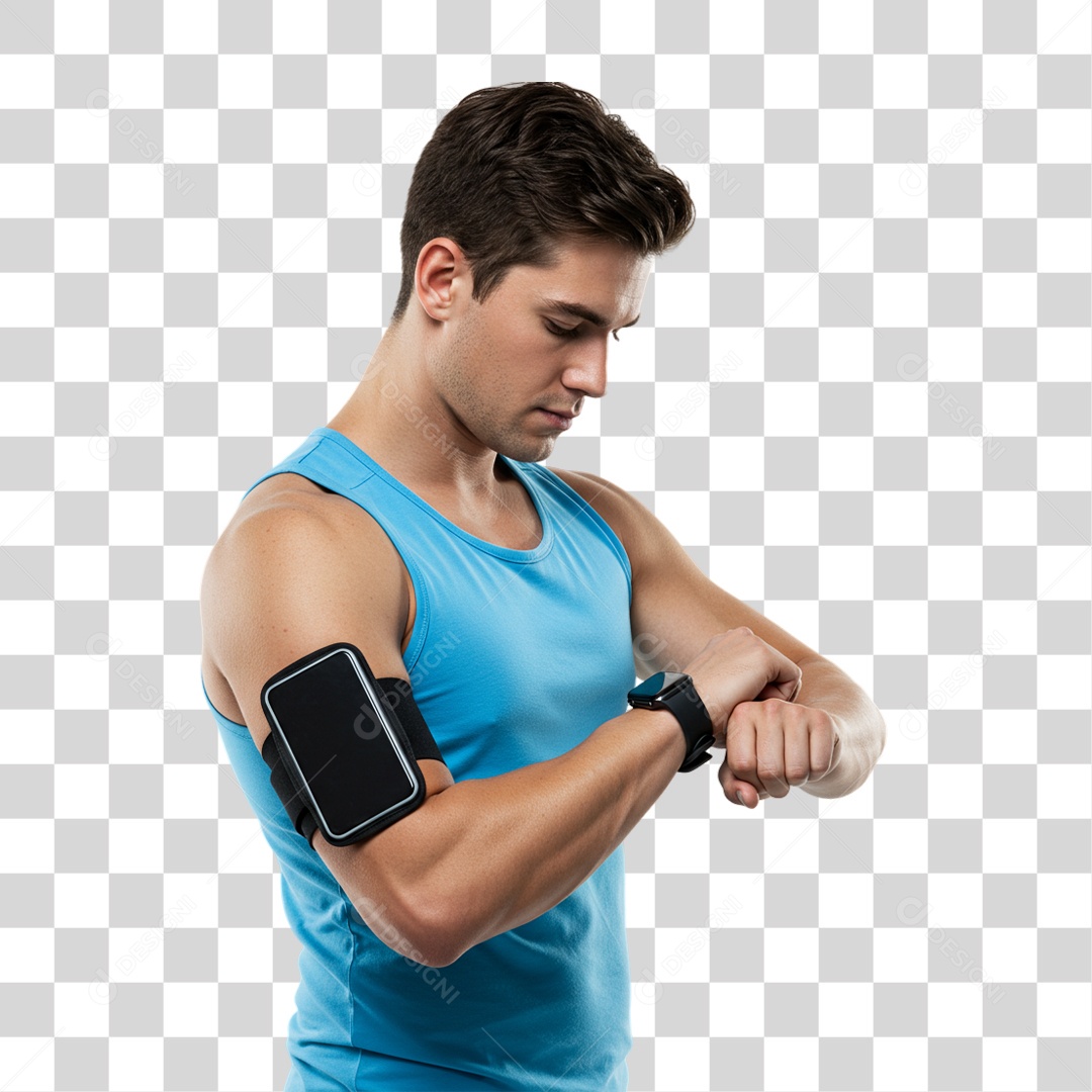 Personal Trainer Academia PNG Transparente