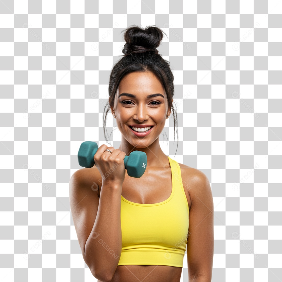 Personal Trainer Academia PNG Transparente