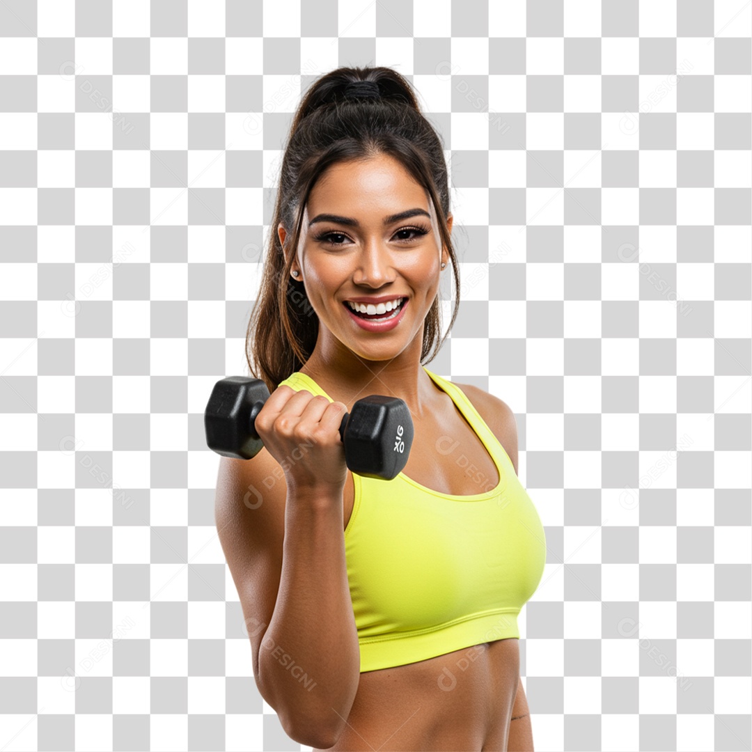 Personal Trainer Academia PNG Transparente
