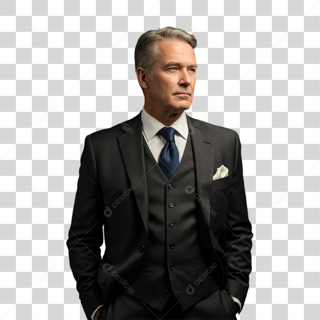 Empresário PNG Transparente
