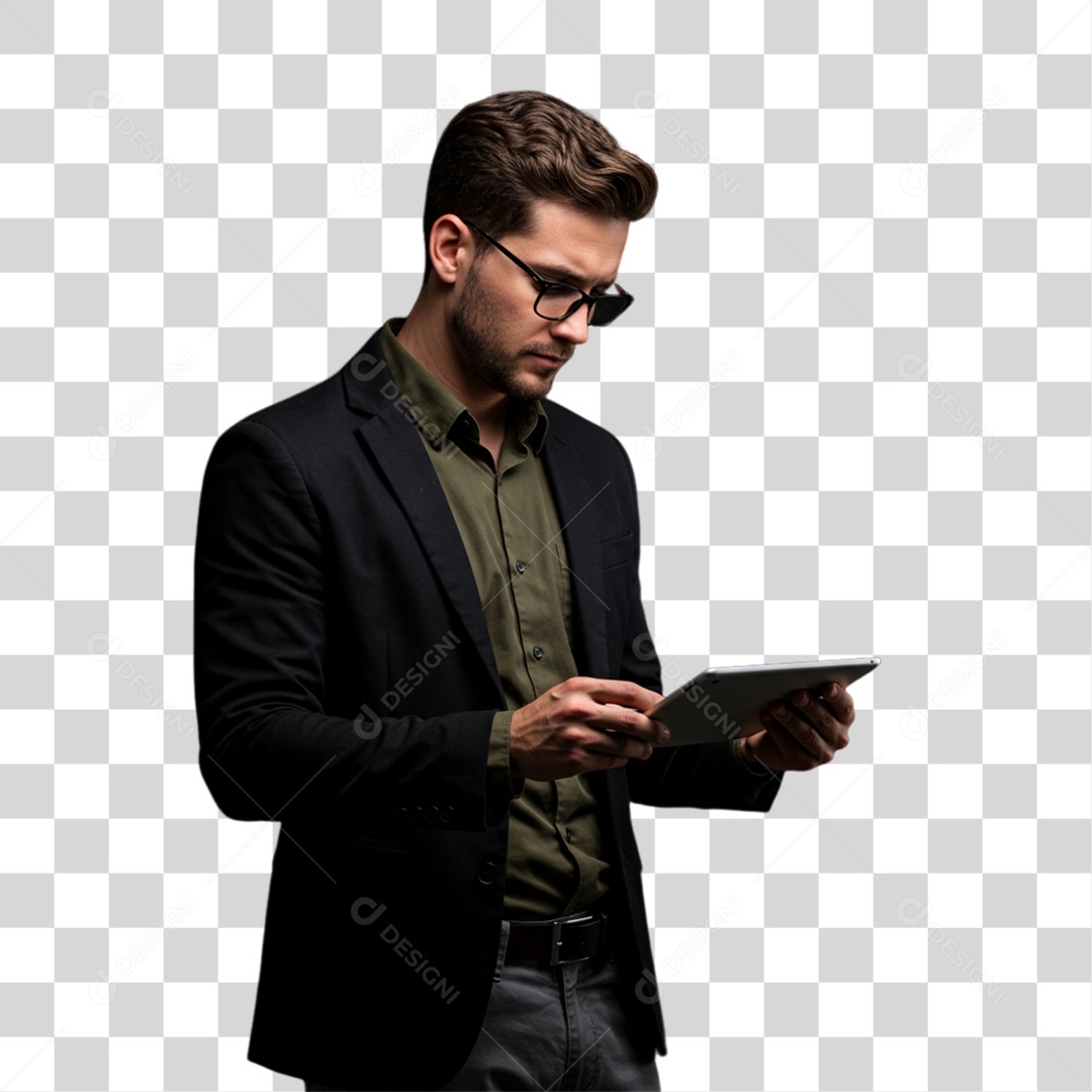 Empresário PNG Transparente