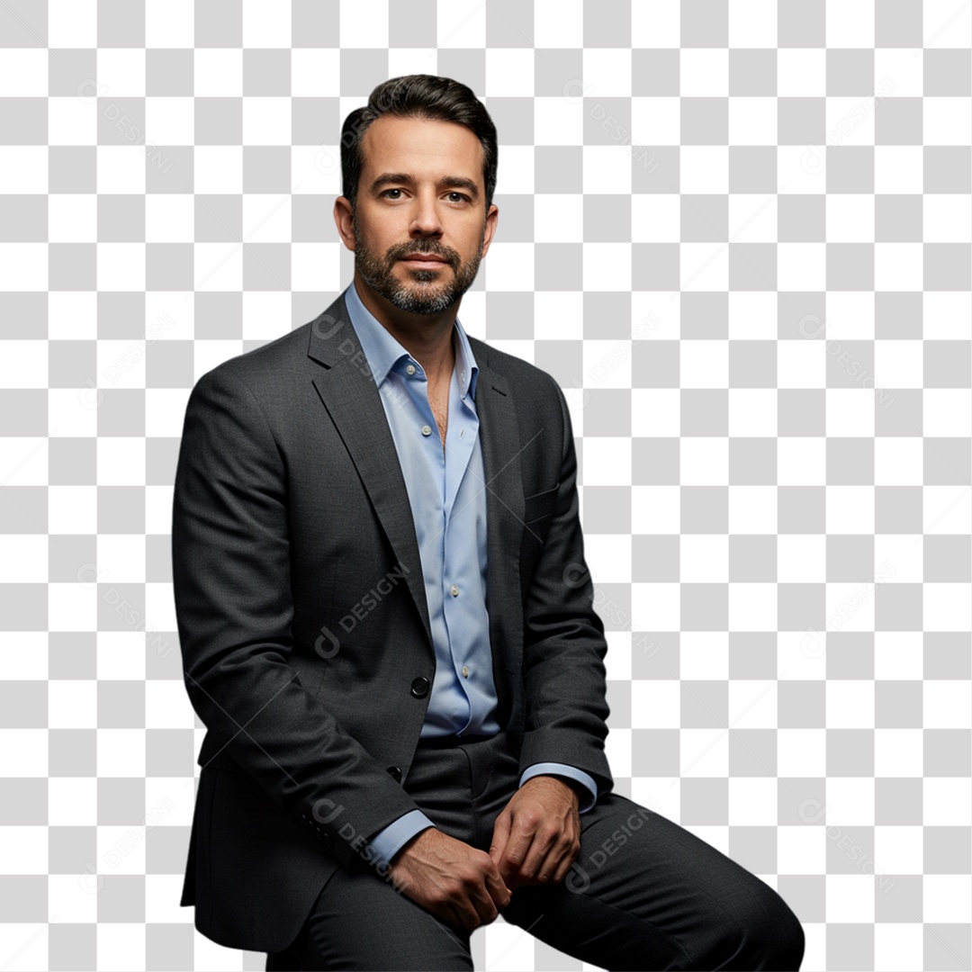 Empresário PNG Transparente