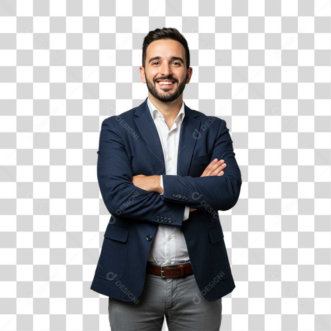 Empresário PNG Transparente