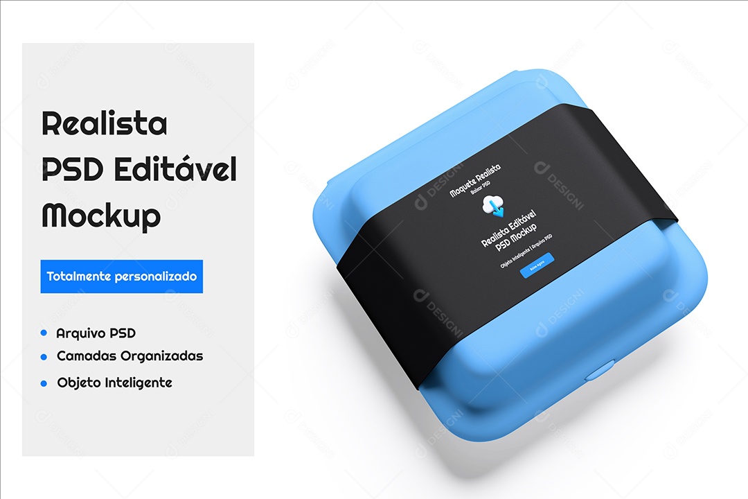 Mockup De Embalagem PSD Editável