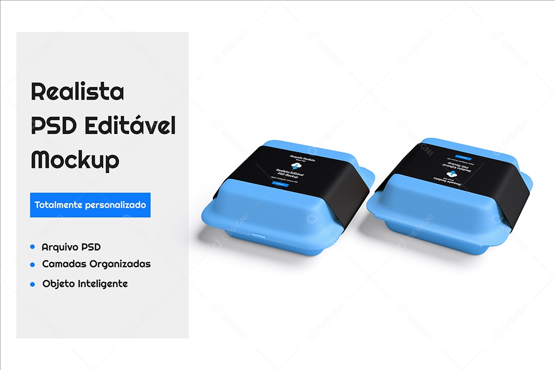 Mockup De Embalagem PSD Editável