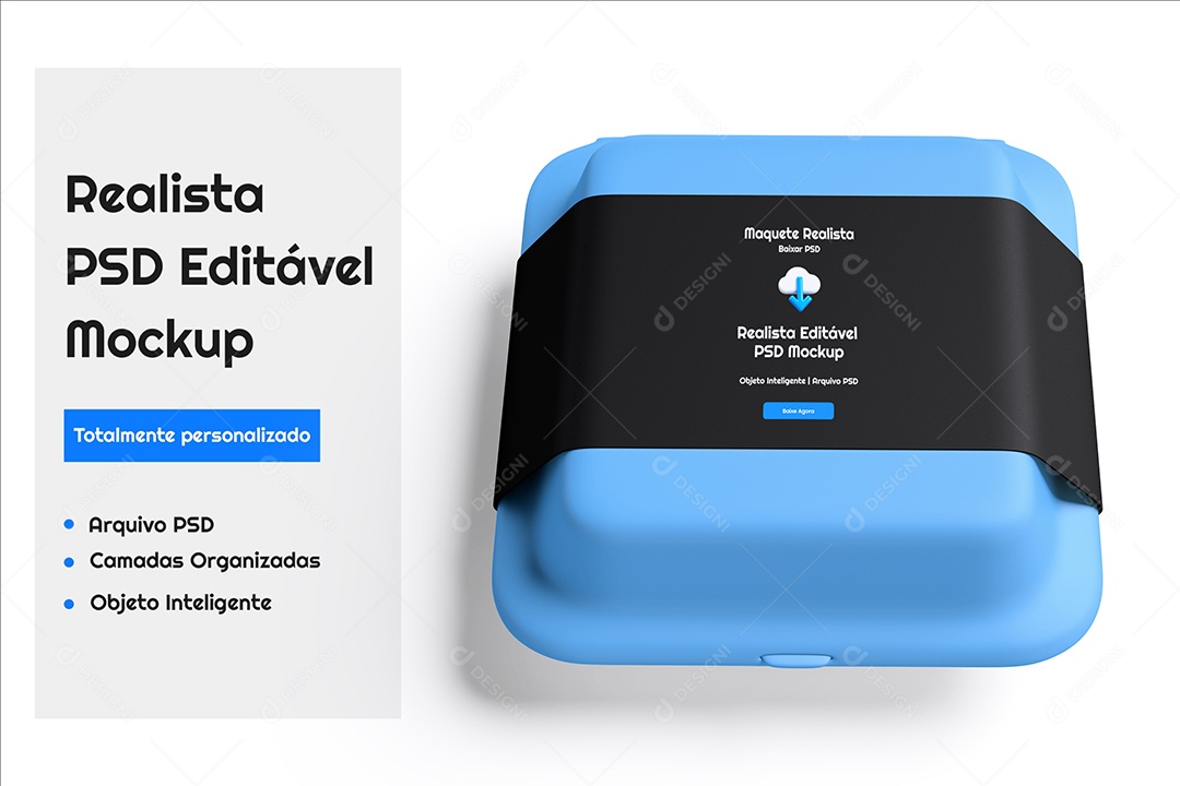 Mockup De Embalagem PSD Editável