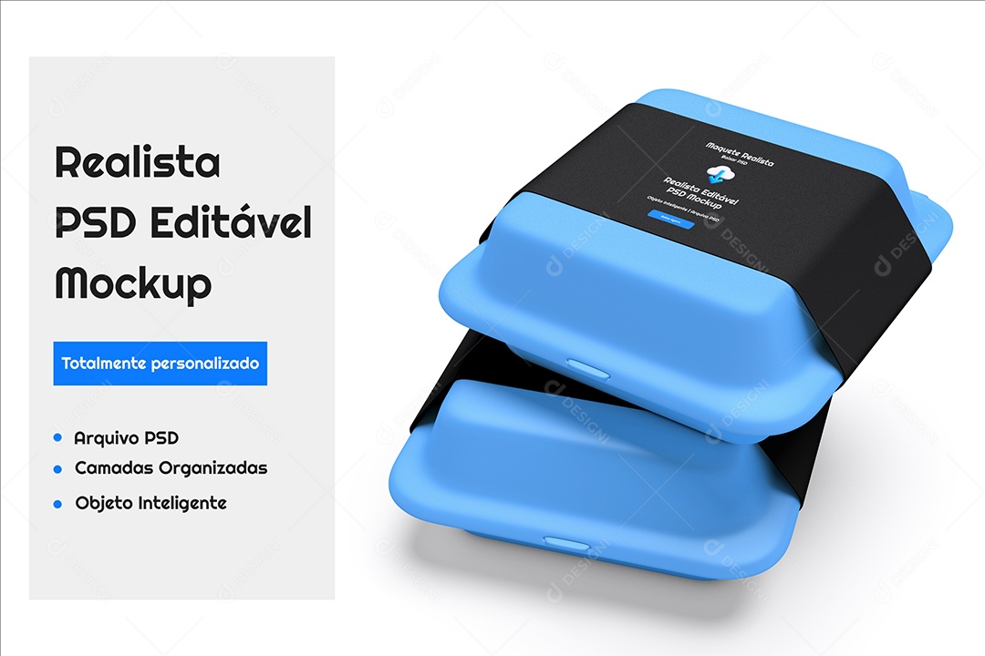 Mockup De Embalagem PSD Editável