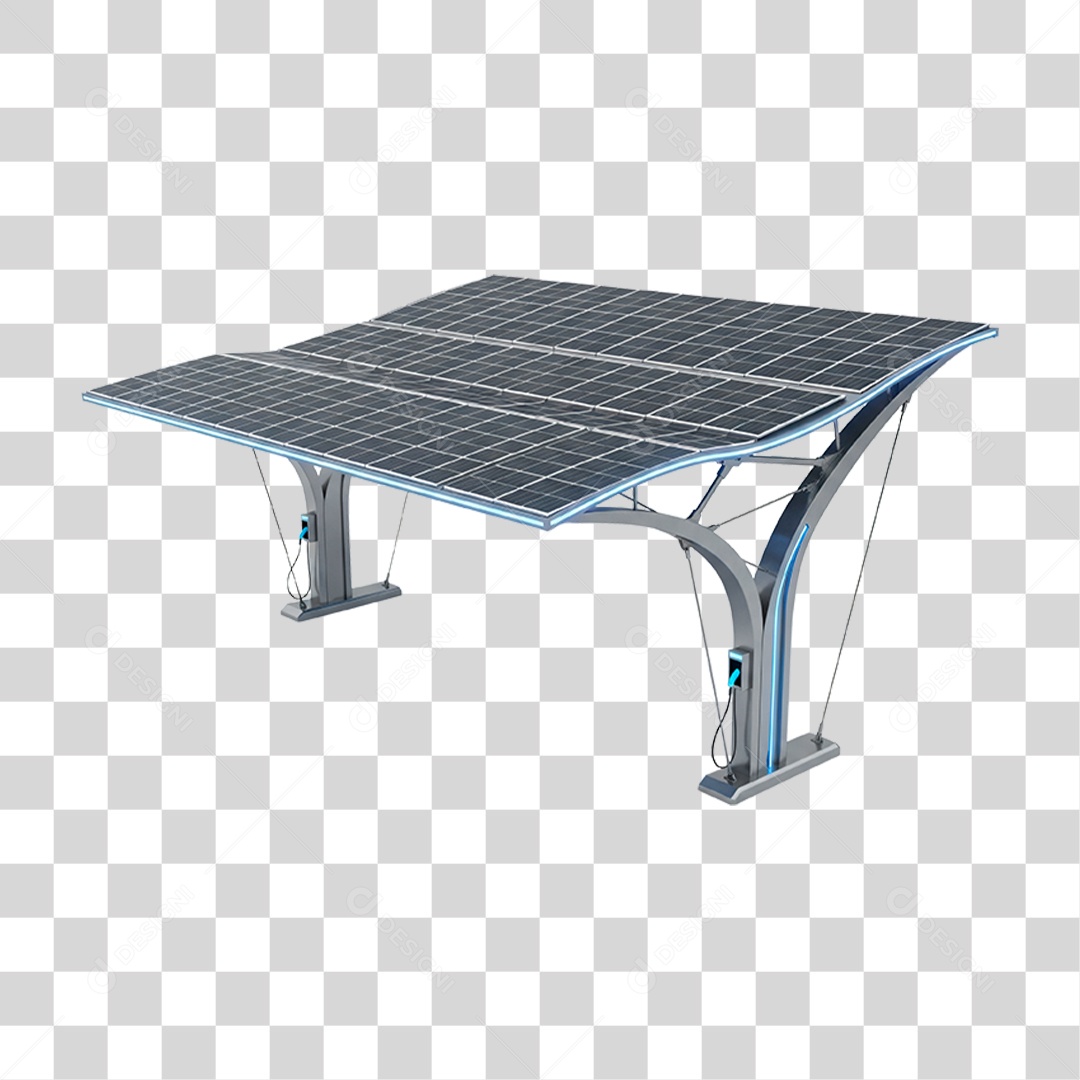 Cobertura Painel Solar PNG Transparente