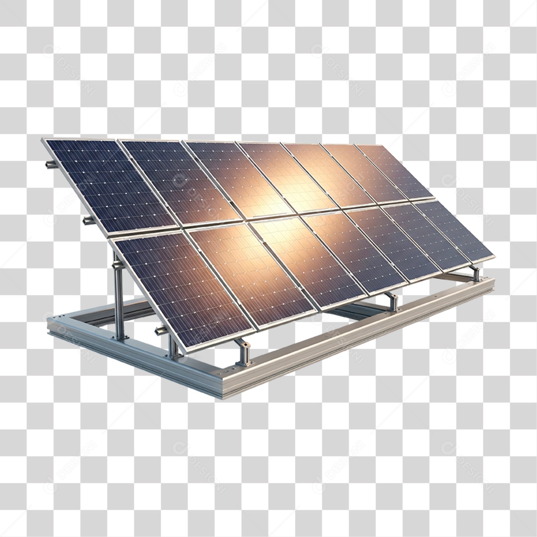 Placa Solar PNG Transparente
