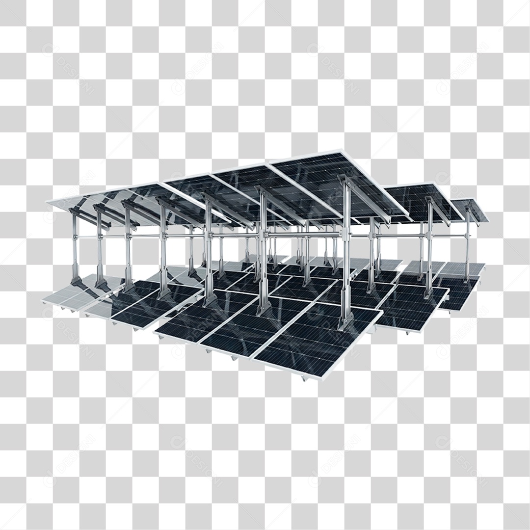 Placa Solar PNG Transparente