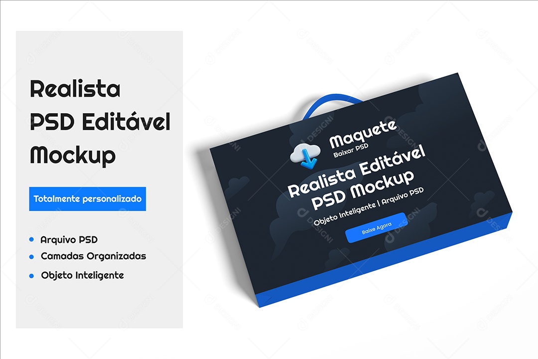 Mockup De Caixa EletrônicaPSD Editável
