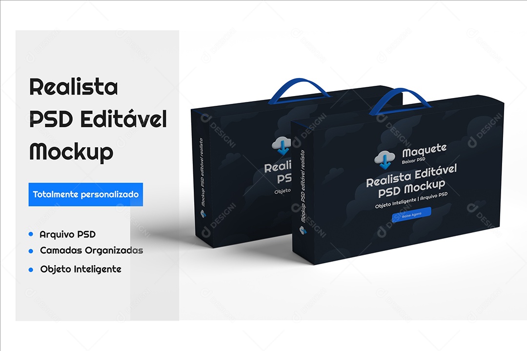 Mockup De Caixa EletrônicaPSD Editável