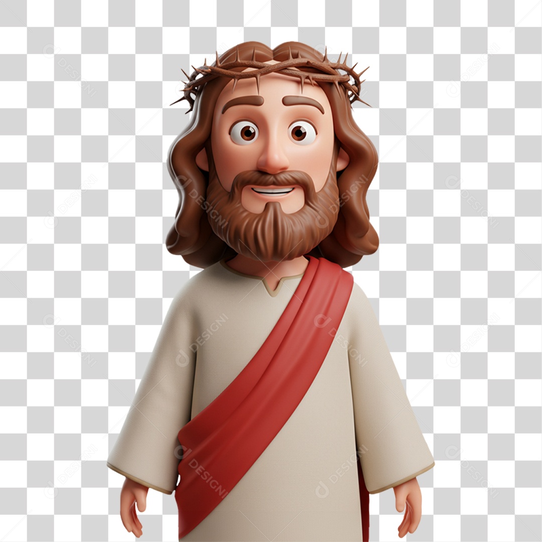 Personagem Semelhante a Jesus Cristo PNG Transparente