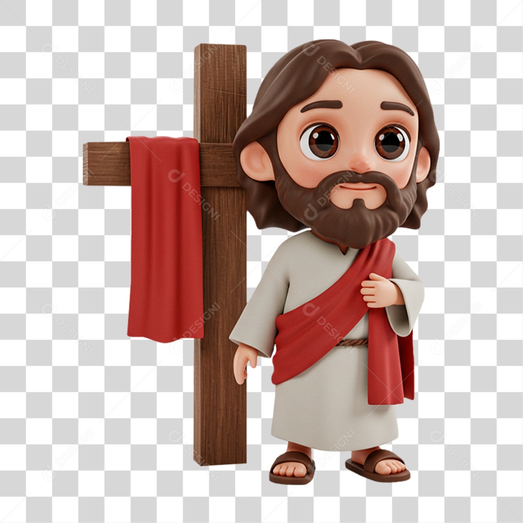 Personagem Semelhante a Jesus Cristo PNG Transparente